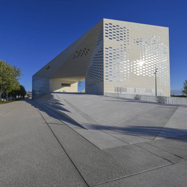 Bordeaux, Fransa - Temmuz 2019 : Bordeaux'daki La Meca Müzesi, H