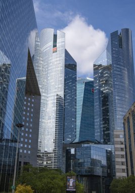 Paris, Fransa, 17 Ağustos 2019: Finans bölgesi la Defense