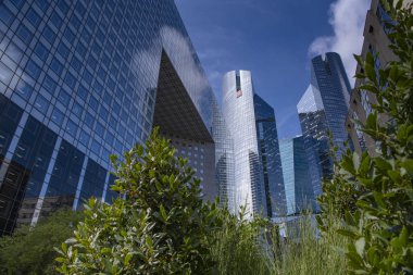 Paris, Fransa, 17 Ağustos 2019: Finans bölgesi la Defense