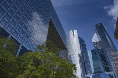 Paris, Fransa, 17 Ağustos 2019: Finans bölgesi la Defense