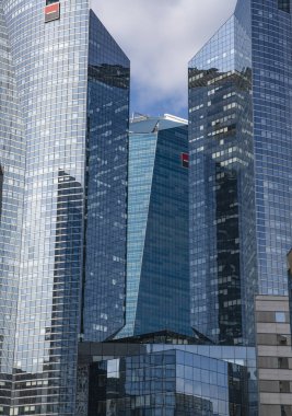 Paris, Fransa, 17 Ağustos 2019: Finans bölgesi la Defense