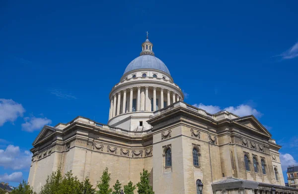 Het Pantheon gebouw in het Quartier Latin in Parijs Frankrijk, Famo — Stockfoto