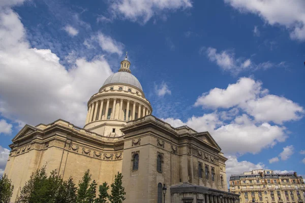 Het Pantheon gebouw in het Quartier Latin in Parijs Frankrijk, Famo — Stockfoto