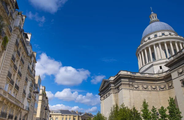 Het Pantheon gebouw in het Quartier Latin in Parijs Frankrijk, Famo — Stockfoto