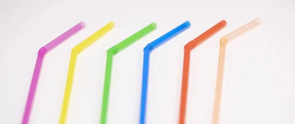Straw, straws plastic drinking background colourful full screen — Stock Photo, Image