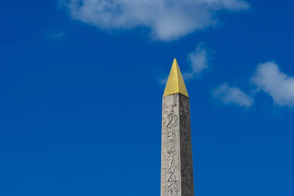 Obelisco de Louxor en la Place de la Concorde, París —  Fotos de Stock
