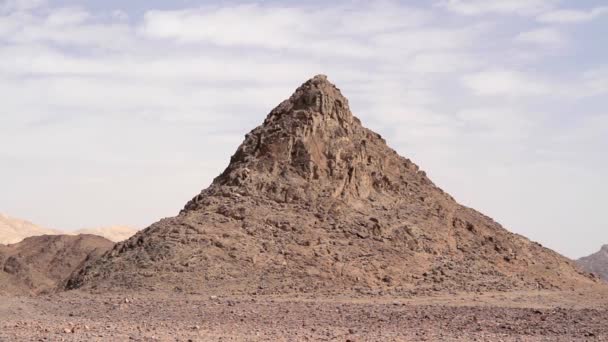 Steady Shot Eilat Mountains Israel — Stock Video