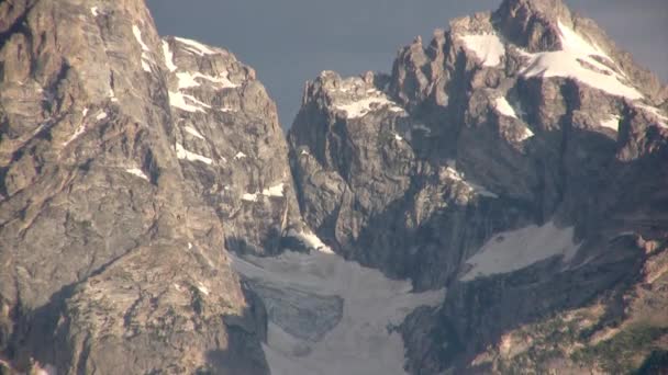 Vistas Panorámicas Las Montañas Parque Nacional Grand Teton — Vídeos de Stock