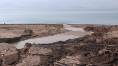 Dead Sea, İsrail akan nehri