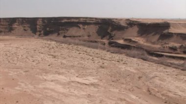 Doğal görünümünü kuru sıcak Judean Desert, Israel