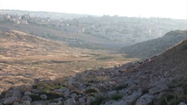 Panoramik Batı Şeria ve güvenlik duvarı, İsrail