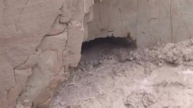 Wadi Zeelim, Negev Çölü, İsrail ani sel doğal görünümünü