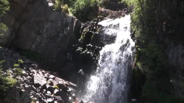 Veduta Panoramica Del Monte Olimpo Delle Cascate Grecia — Video Stock