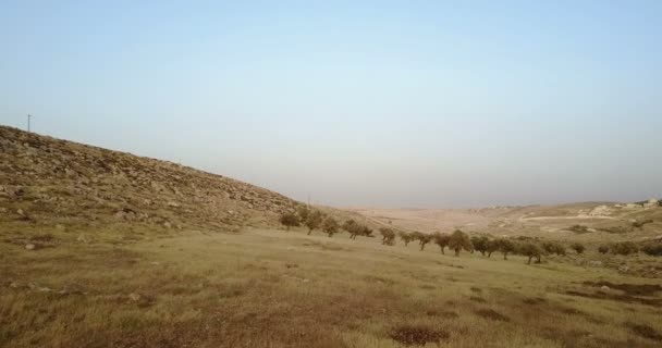 Panoramik Doğu Kudüs Hills Mahalleleri — Stok video