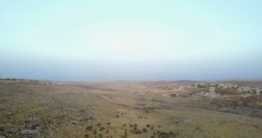 Panoramik Doğu Kudüs Hills ve mahalleleri