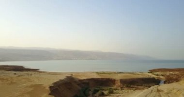 Jordan River gorge doğal havadan görünümü