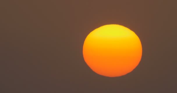 Vista Panorâmica Nascer Sol Vermelho Nas Alturas Golã Israel — Vídeo de Stock