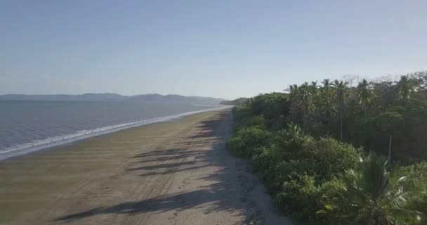 Vue Panoramique Côte Mer Dans Parc National Volcan Baru Panama — Video