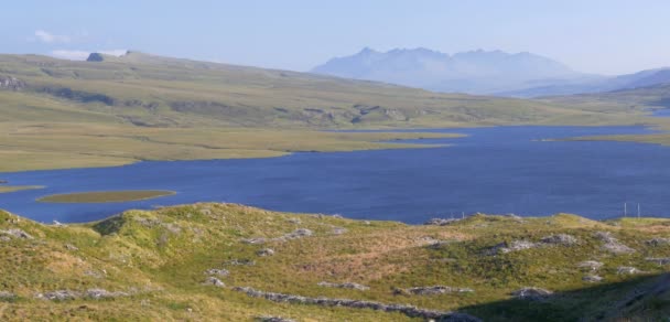 Loch Dunvegan Táj Isle Skye Skócia — Stock videók