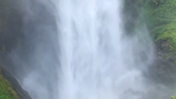 Vista Panoramica Delle Cascate Sipi Uganda Africa — Video Stock