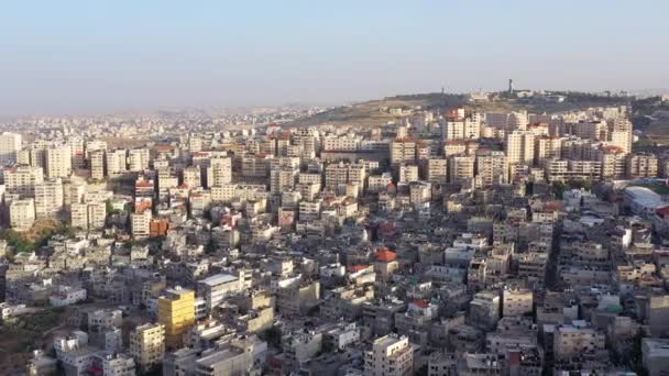 Vista Aérea Sobre Anata Refugees Camp Jerusalém Junho 2020 — Vídeo de Stock