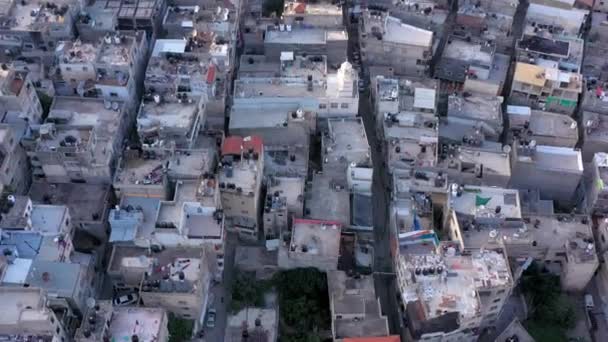 Aerial View Anata Refugees Camp Ιερουσαλήμ Ιούνιος 2020 — Αρχείο Βίντεο