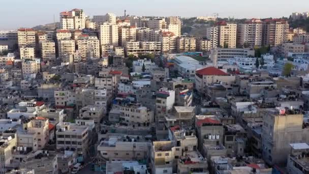 Anata Mülteci Kampı Kudüs Haziran 2020 Hava Görüntüsü — Stok video
