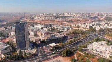Kudüs 'teki Hi Tech Park Hotzvim AerialDrone' un Kudüs İsrail 'deki Hi Tech Park' taki görüntüleri.