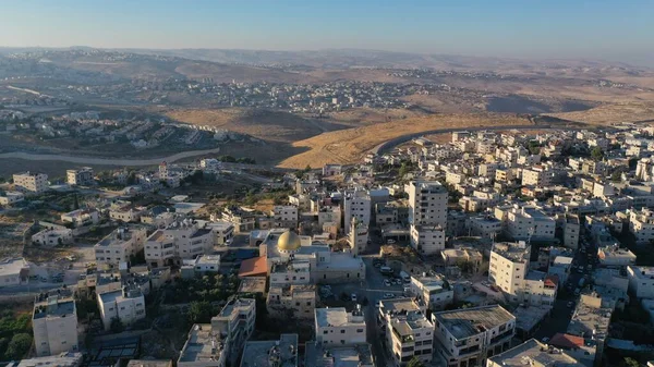 Палестина Anata Refugees Camp Aerial View Северо Восточный Иерусалим Израиль — стоковое фото