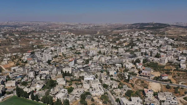 Aerial View Palestinian Town Biddu Jerusalemdrone Αύγουστος 2020 Ισραήλ — Φωτογραφία Αρχείου