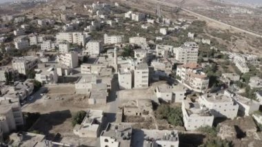 Beyt Hanina 'daki Eski Cami (Abu Dahuk) Eski Filistin şehri Kuzeybatı Kudüs, Ramot, İsrail yakınlarındaki