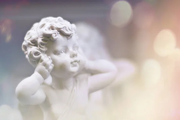 ışık parlama alçı melek