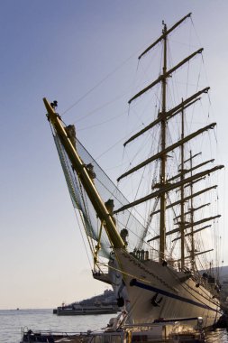 Limanda demirli Vintage yelkenli