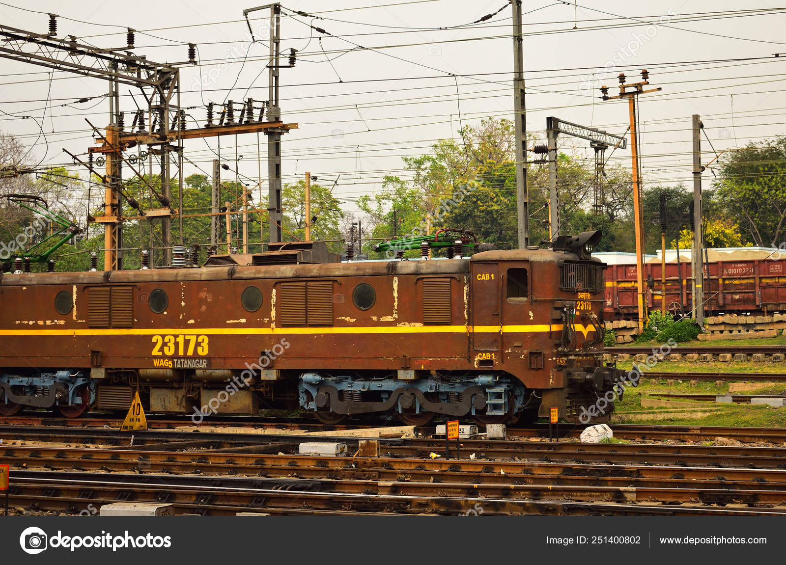 electric rail engine