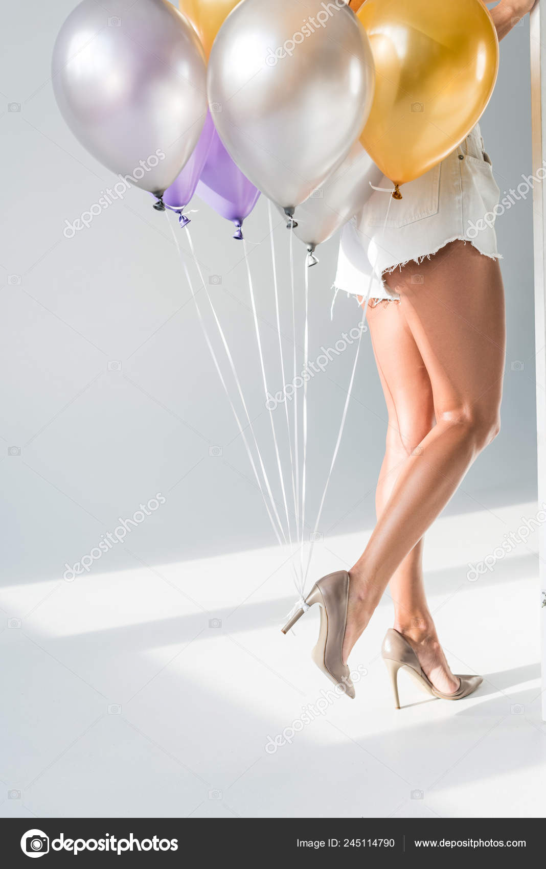 balloon and high heels gallerie
