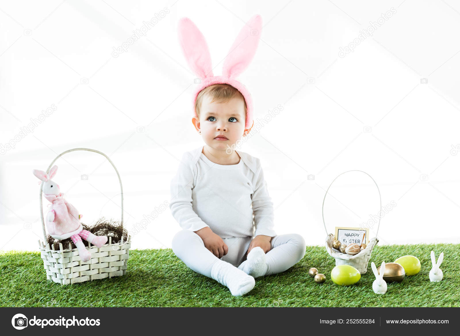 bunny ears headband for baby