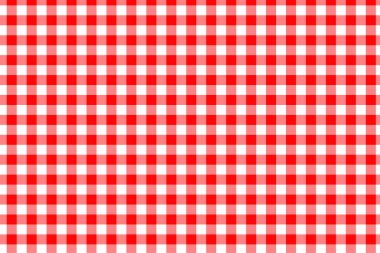 Kırmızı şemsiye seamless modeli. Doku rhombus/kareler için - ekose, masa örtüsü, elbise, gömlek, elbise, kağıt, yatak, battaniye, yorgan ve diğer tekstil ürünleri üzerinden. Vektör çizim.