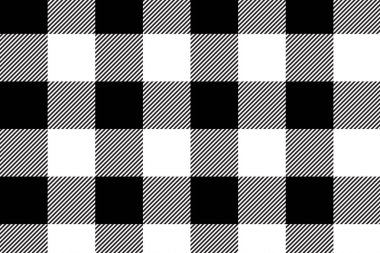 Black gingham pattern background.Texture from rhombus.Vector illustration.EPS-10. clipart