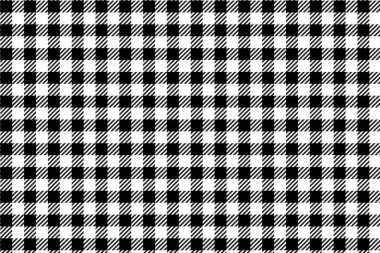 Siyah gingham desen arka plan. Eşkenar dörtgenden doku. Vektör illüstrasyon. Eps-10.