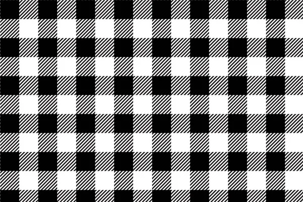 Fondo de patrón de gingham negro.Textura de rombo. Ilustración vectorial. EPS-10 . — Archivo Imágenes Vectoriales