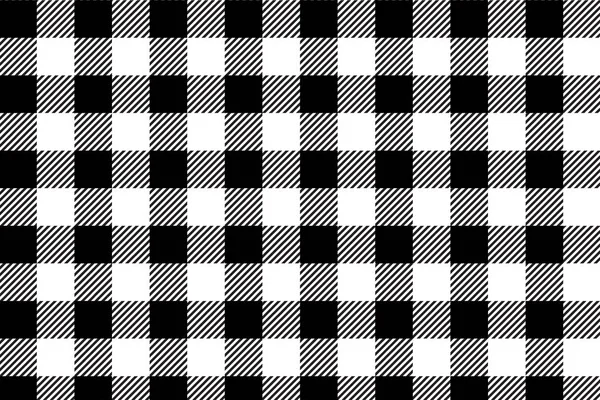 Fondo de patrón de gingham negro.Textura de rombo. Ilustración vectorial. EPS-10 . — Archivo Imágenes Vectoriales