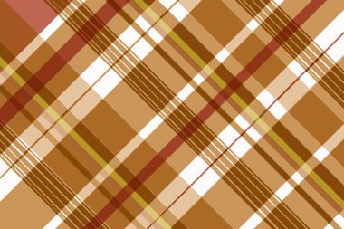 Dikişsiz tartan ekose desen. Doku için - ekose, masa örtüleri, giysi, gömlek, elbise, kağıt, yatak, battaniye, yorgan ve diğer tekstil ürünleri. Vektör illüstrasyon Eps 10
