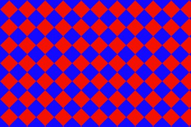 Gingham deseni. Ekose, masa örtüleri, giysi, gömlek, elbise, kağıt, yatak takımları, battaniyeler, yorganlar ve diğer tekstil ürünleri için eşkenar dörtgen/karelerden doku. Vektör illüstrasyon Eps 10