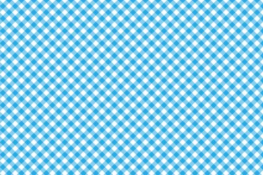 Mavi Gingham deseni. Ekose, masa örtüleri, giysi, gömlek, elbise, kağıt, yatak takımları, battaniyeler, yorganlar ve diğer tekstil ürünleri için eşkenar dörtgen/karelerden doku. Vektör illüstrasyon Eps 10