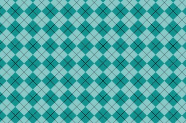 Açık mavi desen. Ekose, masa örtüleri, giysi, gömlek, elbise, kağıt, yatak takımları, battaniyeler, yorganlar ve diğer tekstil ürünleri için eşkenar dörtgen/karelerden doku. Vektör illüstrasyon Eps 10