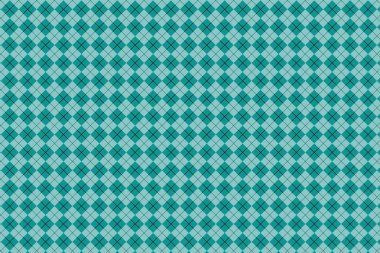 Açık mavi desen. Ekose, masa örtüleri, giysi, gömlek, elbise, kağıt, yatak takımları, battaniyeler, yorganlar ve diğer tekstil ürünleri için eşkenar dörtgen/karelerden doku. Vektör illüstrasyon Eps 10