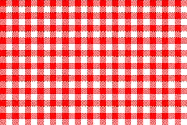 Gingham deseni. Ekose, masa örtüleri, giysi, gömlek, elbise, kağıt, yatak takımları, battaniyeler, yorganlar ve diğer tekstil ürünleri için eşkenar dörtgen/karelerden doku. Vektör illüstrasyon Eps 10