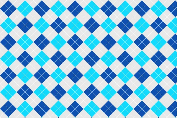 Gingham pattern. Texture from rhombus/squares for - plaid, tablecloths, clothes, shirts, dresses, paper, bedding, blankets, quilts and other textile products. Vector illustration EPS 10 — Stock Vector