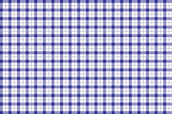 Gingham pattern. Texture from rhombus/squares for - plaid, tablecloths, clothes, shirts, dresses, paper, bedding, blankets, quilts and other textile products. Vector illustration EPS 10 — Stock Vector