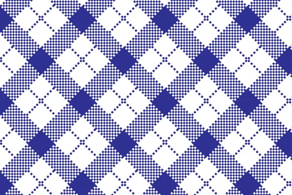 Modèle de Gingham. Texture de losanges / carrés pour - plaid, nappes, vêtements, chemises, robes, papier, literie, couvertures, courtepointes et autres produits textiles. Illustration vectorielle SPE 10 — Image vectorielle